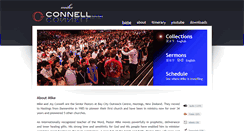 Desktop Screenshot of mikeconnellministries.com